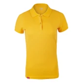 Evolite DeepRaw Kadın Polo T-Shirt - Sarı thumbnail 1