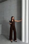 Dipmoda kadın zra model düğmeli yelek DPG078 thumbnail 1