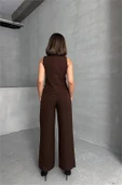 Dipmoda kadın zra model düğmeli yelek DPG078 thumbnail 5
