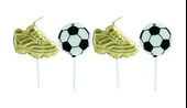 Futbol Temalı Mum 5 li thumbnail 1