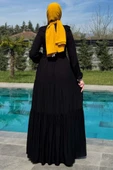 Jale Elbise Siyah thumbnail 8
