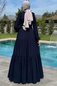 Jale Elbise Lacivert thumbnail 5