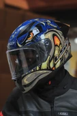 LS2 RAPID 2 RACE SPOX MAVİ-GRİ KASK thumbnail 5