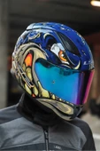 LS2 RAPID 2 SPOX MAVİ-GRİ KASK thumbnail 3