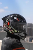 LS2 Rapıd 2 Race Spox Gri-kırmızı Kask thumbnail 4