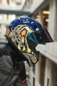 LS2 RAPID 2 SPOX MAVİ-GRİ KASK thumbnail 5