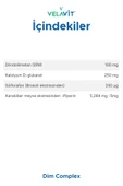 Velavit Dim Complex 30 Tablet thumbnail 2