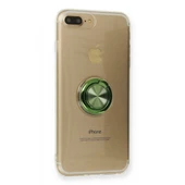 FitCase iPhone 7 Plus / 8 Plus Kılıf Gross Ring Şeffaf Arka Kapak thumbnail 6