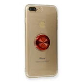 FitCase iPhone 7 Plus / 8 Plus Kılıf Gross Ring Şeffaf Arka Kapak thumbnail 5