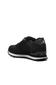 Siyah Suni Deri Unisex Sneaker thumbnail 4