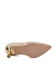 Altın Kadın Topuklu Ayakkabı thumbnail 5