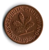 Almanya 1 Pfennig 1980-G (mp1904) thumbnail 1