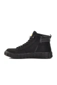 Siyah Nubuk Sneaker Erkek Bot thumbnail 2