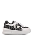 Siyah Gri Beyaz Unisex Sneaker thumbnail 1