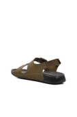 Yeşil Erkek Düz Sandalet thumbnail 4