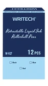 WRITECH W-927 BASMALI ROLLER 0,5MM KALEM MAVİ - 12'Lİ KUTU thumbnail 2