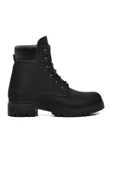 Siyah Nubuk Unisex Bot thumbnail 1