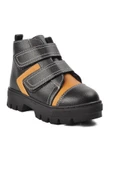 Siyah Camel Unisex Çocuk Bot thumbnail 3