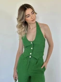 Yeşil Yelek Ve Pantolon Takım thumbnail 3
