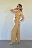 Camel Yelek Ve Pantolon Takım thumbnail 2