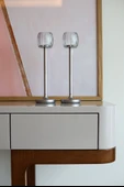 Stylistic Hari Waves Bistro Lamba Gümüş Beyaz thumbnail 6