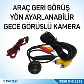 Ayarlanabilir Araç Geri Görüş Kamerası thumbnail 2