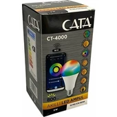 Cata CT-4000 9 W E27 RGB Akıllı LED Ampul thumbnail 1