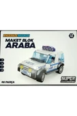 Piccolo Mondi 98 Parça Maket Blok Araba thumbnail 1