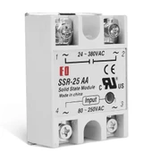 SSR-25AA SSR Röle Ac Çıkış Ac Tetik  25A Ac 24-380V Tek Fazlı Solid State Röle Elektronik Anahtar Termostat Resiztans Motor Lamba Makine thumbnail 3
