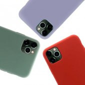 Apple iPhone 11 Pro Max Kılıf Zore Silk Silikon thumbnail 3