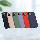 Apple iPhone 11 Pro Max Kılıf Zore Silk Silikon thumbnail 5