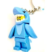 LEGO 853666 Minifigures Shark Suit Guy Key Chain thumbnail 2