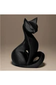 CANEREGE kedi biblo 20 CM 3DBASKI thumbnail 1