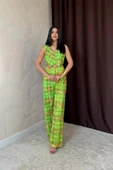 Yeşil Pullu Yelek Ve Pantolon Takım thumbnail 1