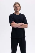 Ellesse Erkek Siyah Tişört 5SM5376 thumbnail 2