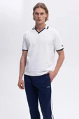 Ellesse Erkek Off White Tişört 5SM5491 thumbnail 5