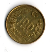 T.C. 100 Lira 1990 (mp1914) thumbnail 2