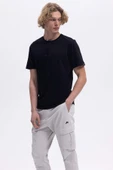 Ellesse Erkek Siyah Tişört 5SM5462 thumbnail 2