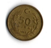 T.C. 50 Lira 1989 (mp1923) thumbnail 2