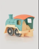 Bej Oyuncak Tren Lokomotif thumbnail 5