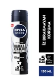 Nivea Invisible For Black & White Orijinal Deodorant For Men 150 ml thumbnail 8