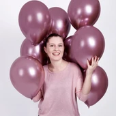 Balon Krom 13" 50li Pembe Gemar thumbnail 4