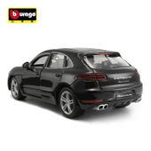 Burago Porsche Macan 1/24 Siyah Model Araba thumbnail 6