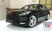 Burago Porsche Macan 1/24 Siyah Model Araba thumbnail 1