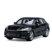 Burago Porsche Macan 1/24 Siyah Model Araba thumbnail 7