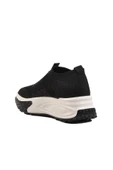 Siyah Triko Hafif Kadın Sneaker thumbnail 4