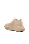 Bej Triko Hafif Kadın Sneaker thumbnail 4