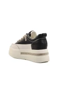 Siyah Yüksek Taban Kadın Sneaker thumbnail 4
