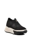 Siyah Triko Hafif Kadın Sneaker thumbnail 3