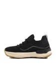 Siyah Triko Hafif Kadın Sneaker thumbnail 2